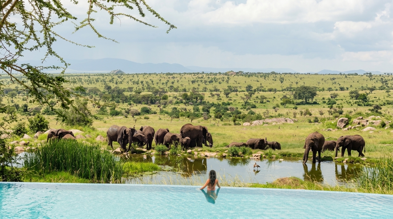 Serengeti Lodge - Safari Deck